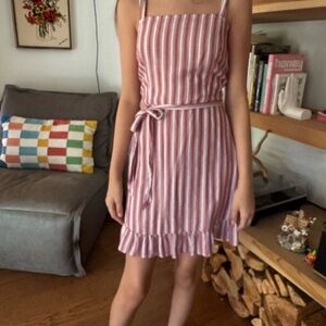 Hollister Striped Americana Sleeveless Dress